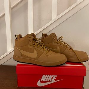 Nike Size 12 Tan High Tops.